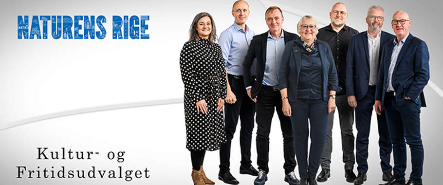 Kultur- og Fritidsudvalget Kultur- og Fritidsudvalgets medlemmer: Pia Vestergaard, Jesper Lærke, Henrik Hammelsvang, Susanne Høj, Henrik Andersen, Bent Brodersen og Erik Viborg